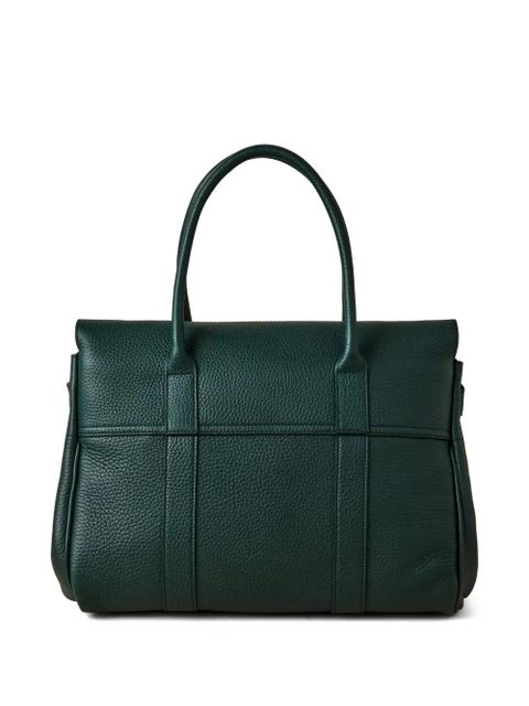 Mulberry Bayswater grain-leather tote bag - Green - zdjęcie produktu nr 2