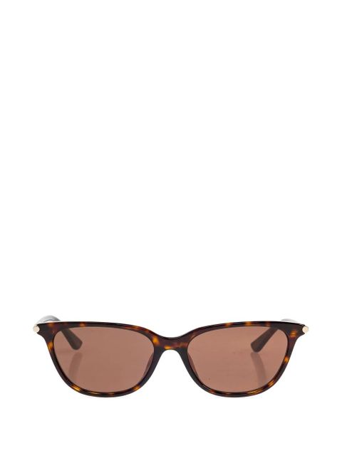Alexander McQueen tortoiseshell cat-eye sunglasses - Brown - zdjęcie produktu nr 1