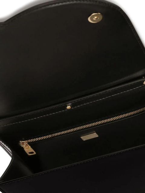 Dolce & Gabbana DG Logo leather crossbody bag - Black