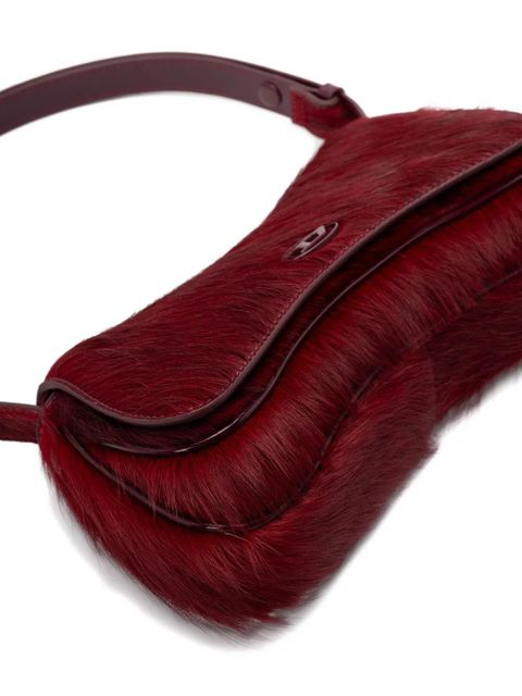 Diesel Play calf-leather clutch - Red