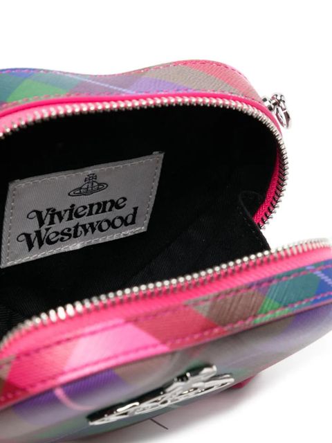 Vivienne Westwood heart-shaped crossbody bag - Pink - zdjęcie produktu nr 2