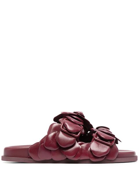 Valentino Garavani Rose Edition mule sandals - Red - zdjęcie produktu nr 1
