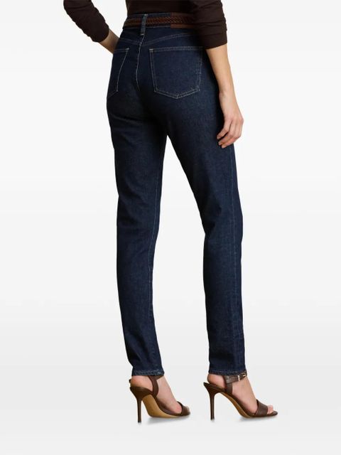Lauren Ralph Lauren belt jeans - Blue