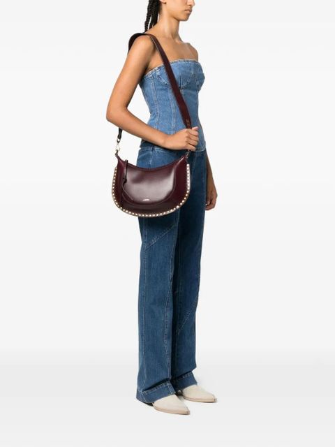 ISABEL MARANT Naoko studded shoulder bag - Purple - zdjęcie produktu nr 2