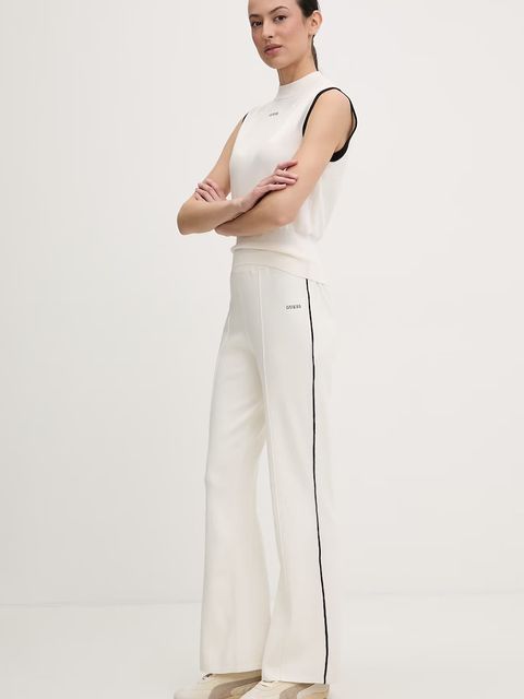 Guess spodnie dresowe damskie z wiskozą LAURENE - zdjęcie produktu nr 1