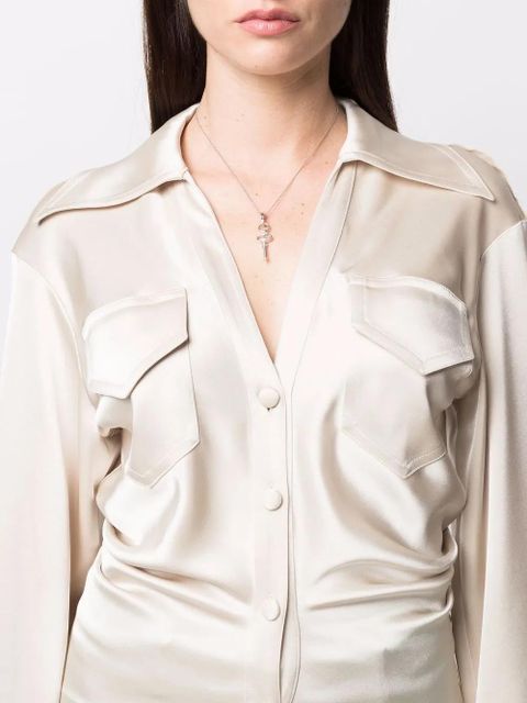 Missoma key clip-on pendant - Silver - zdjęcie produktu nr 2