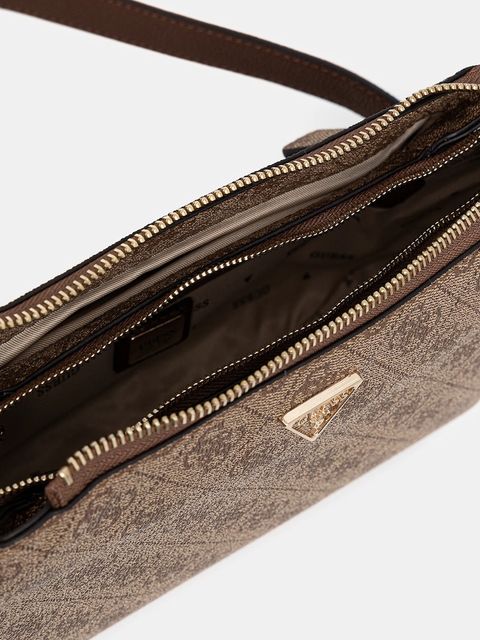 Guess torebka NOELLE kolor beżowy HWBG96 72120