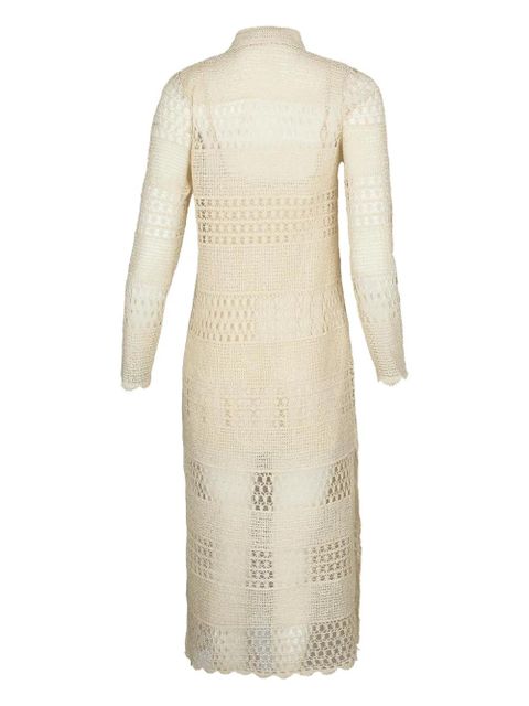 ZIMMERMANN Wanderlust crochet sun dress - Neutrals