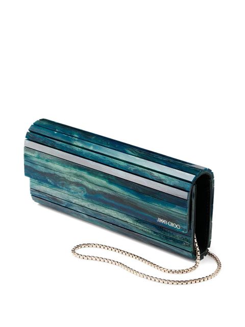 Jimmy Choo Sweetie chain clutch bag - Blue - zdjęcie produktu nr 1