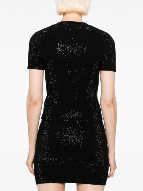 Alexander Wang crystal-embellished T-shirt - Black