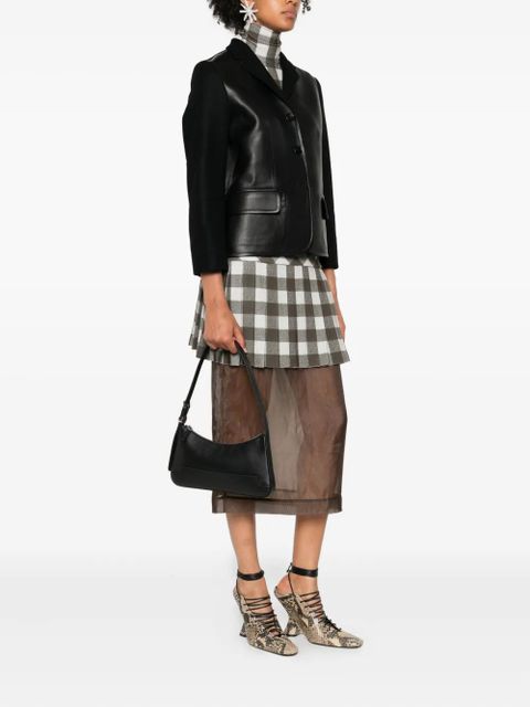 Marni zip-fastening leather shoulder bag - Black - zdjęcie produktu nr 2