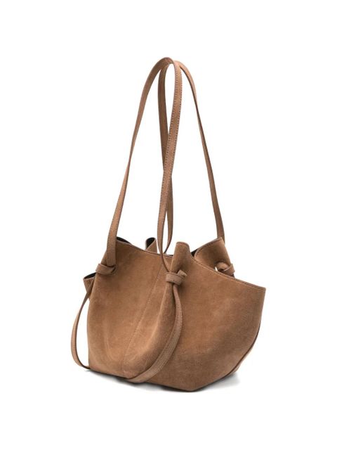 Yuzefi Mochi knot-detail shoulder bag - Brown