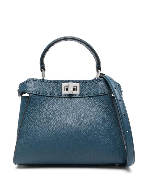FENDI mini Peekaboo tote bag - Blue - zdjęcie produktu nr 1
