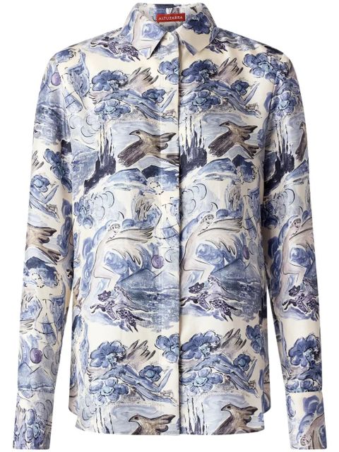 Altuzarra Chika shirt - Blue - zdjęcie produktu nr 1