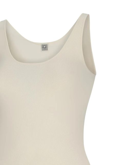 TOTEME scoop-neck tank top - Neutrals - zdjęcie produktu nr 2