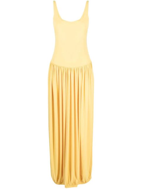 Lanvin U-neck sleeveless dress - Yellow - zdjęcie produktu nr 1