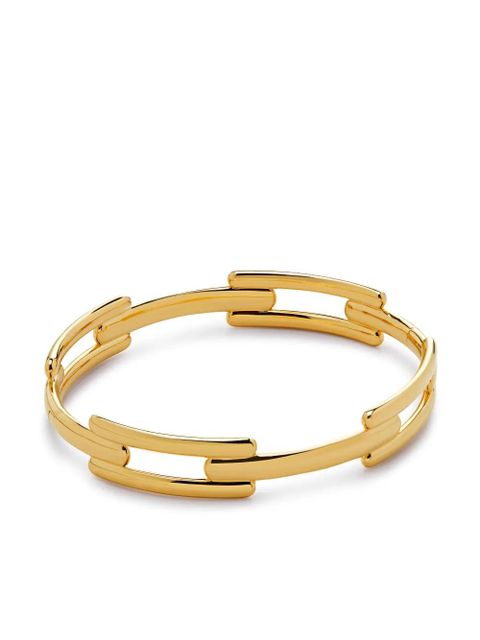 Monica Vinader Signature Link bangle bracelet - Gold - zdjęcie produktu nr 1