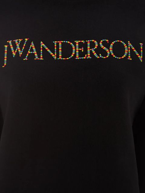 JW Anderson embroidered logo sweatshirt - Black