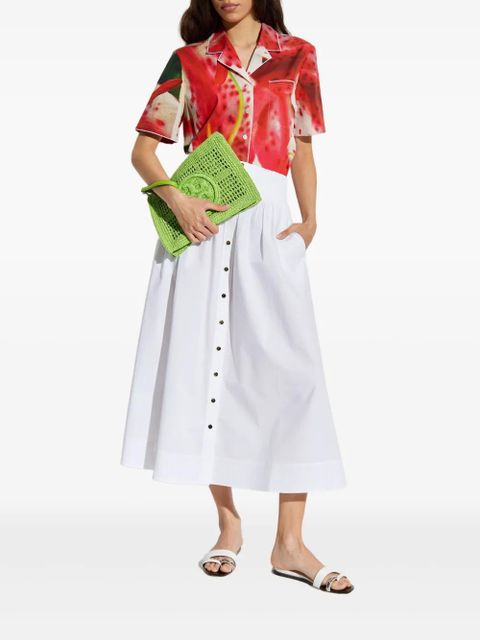 Tory Burch floral-print shirt - Pink - zdjęcie produktu nr 2