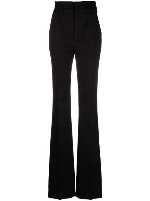 Saint Laurent straight-leg cut trousers - Black - zdjęcie produktu nr 1