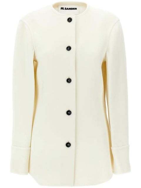 Jil Sander wool coat - White - zdjęcie produktu nr 1