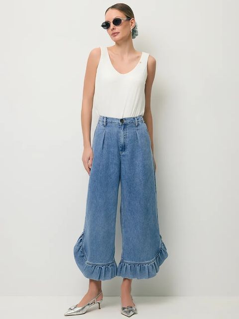 BIZUU spodnie damskie jeansowe NELLA - zdjęcie produktu nr 1