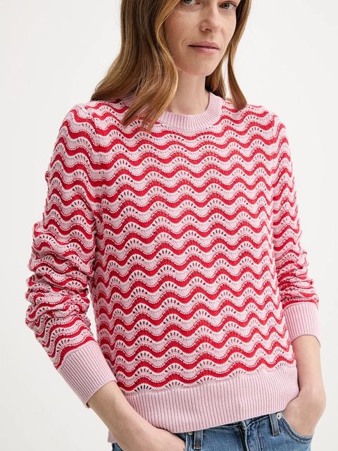 Levi's sweter bawełniany FLORENCE PNTLLE SWEATER