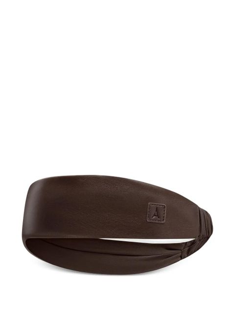 Manière De Voir eiffel leather headband - Brown - zdjęcie produktu nr 1