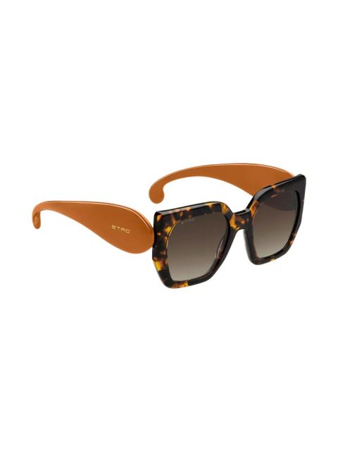 ETRO Paisley sunglasses - Brown