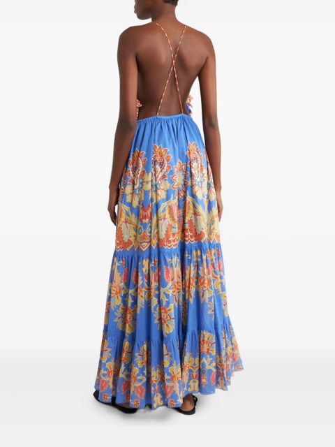 ETRO printed dress - Blue