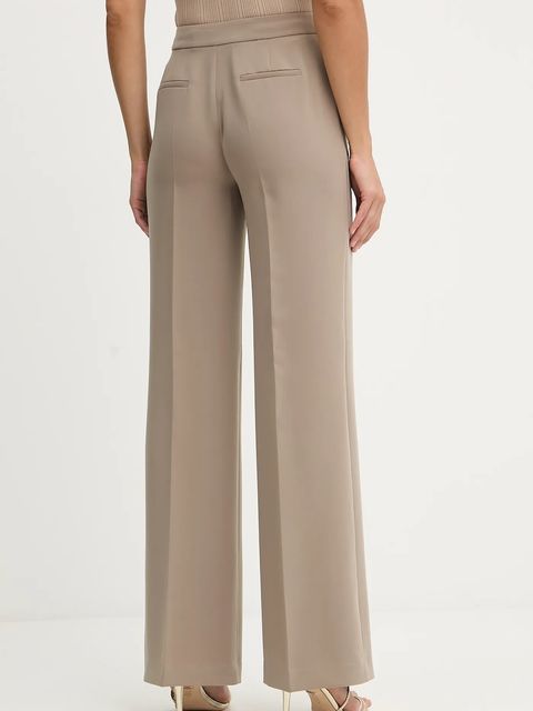 Marciano by Guess spodnie ELLA damskie kolor beżowy szerokie high waist 5YGB01 7357A - zdjęcie produktu nr 2