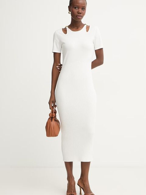 Fracomina sukienka z wiskozą - zdjęcie produktu nr 1