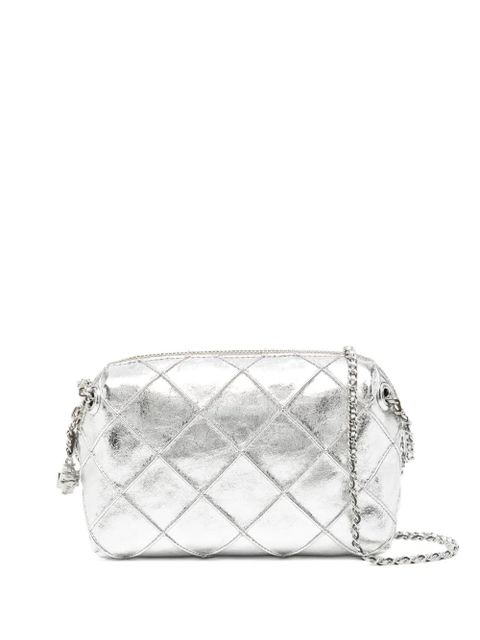 Tory Burch Fleming mini bag - Silver - zdjęcie produktu nr 1