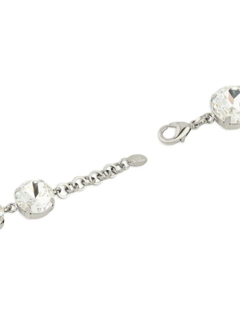 Moschino crystal bracelet - Silver