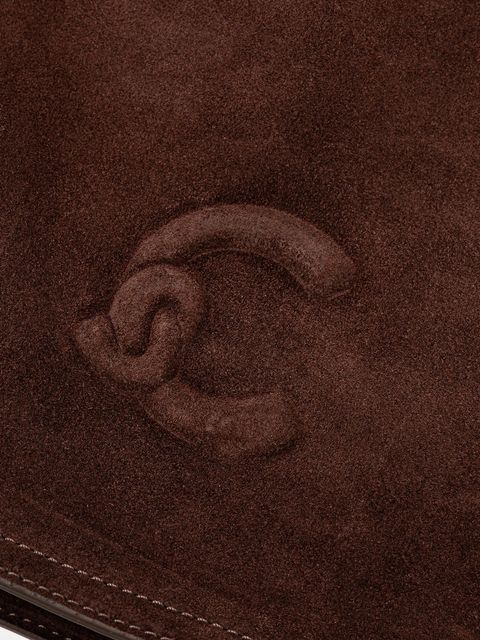 Coccinelle torebka zamszowa COCCINELLEDULSE SUEDE kolor brązowy E1 SS6 11 01 01