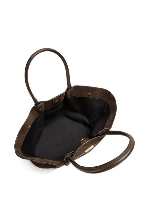 DeMellier The New York grain leather tote bag - Brown