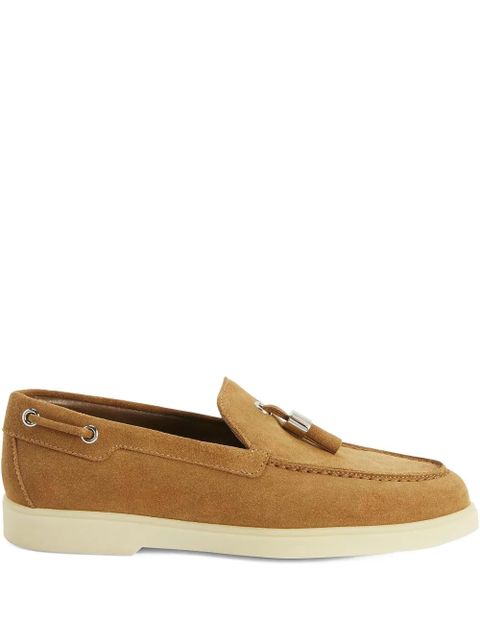Giuseppe Zanotti The Maui Tassels slip-on loafers - Brown - zdjęcie produktu nr 1