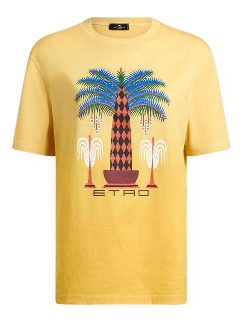 ETRO x Agostino Iacurci printed T-shirt - Yellow - zdjęcie produktu nr 1