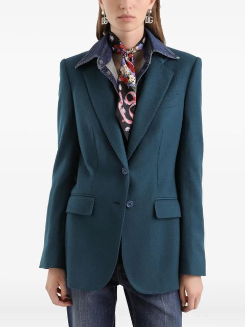 Dolce & Gabbana buttoned jacket - Blue