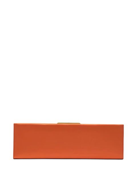 Saint Laurent large Midnight clutch bag - Orange