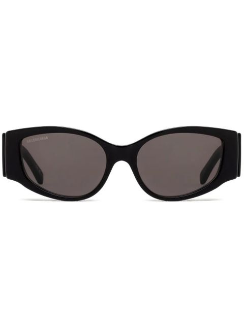 Balenciaga Eyewear logo-print cat-eye sunglasses - Black - zdjęcie produktu nr 1