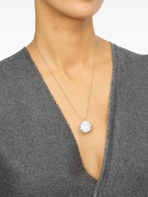 MM6 Maison Margiela swirl-pendant necklace - Silver