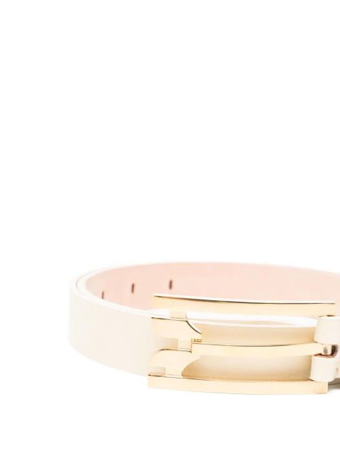 Victoria Beckham bar buckle belt - Neutrals - zdjęcie produktu nr 2