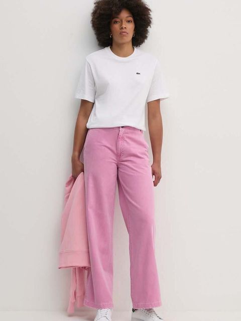 Lacoste t-shirt bawełniany - zdjęcie produktu nr 1