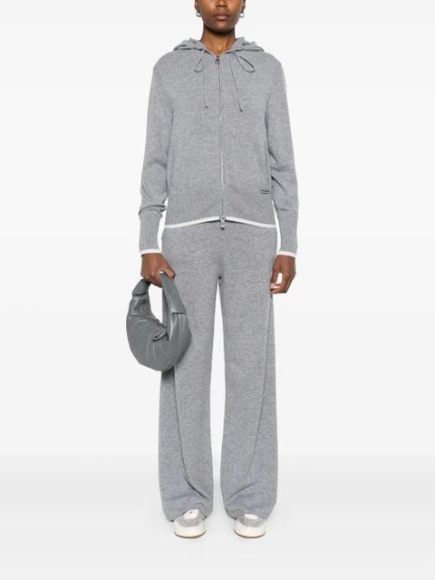 PINKO hooded zip-up cardigan - Grey - zdjęcie produktu nr 2