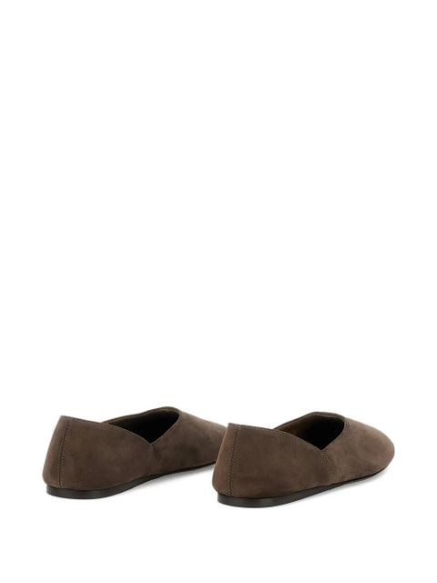 KHAITE Jane ballet flats - Brown