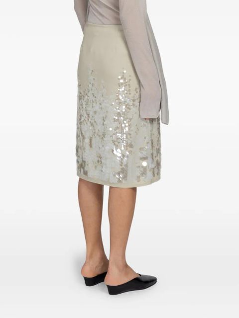 Paloma Wool Ara sequin-embellished skirt - Neutrals