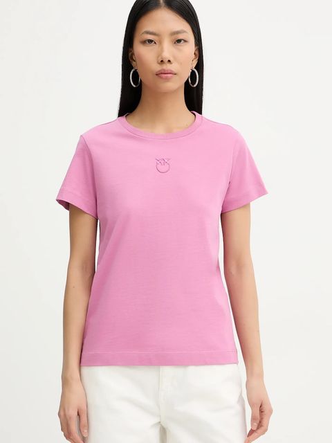 Pinko t-shirt bawełniany - zdjęcie produktu nr 1