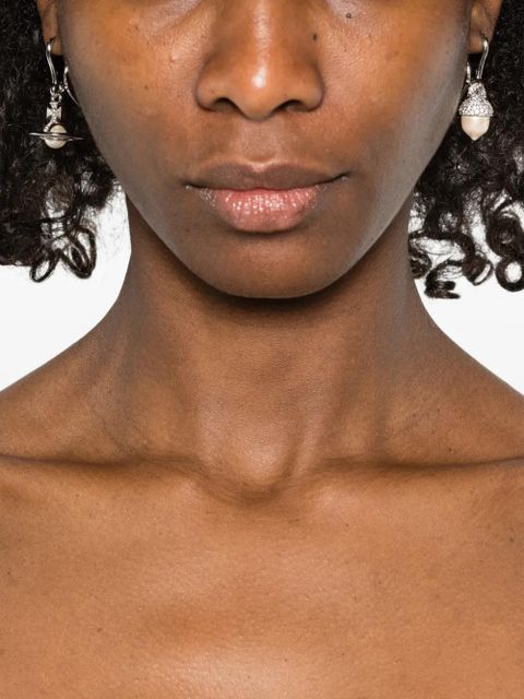 Vivienne Westwood Lucille Orb earrings - Silver - zdjęcie produktu nr 2