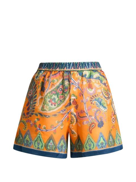 ETRO drawstring print short - Orange - zdjęcie produktu nr 1